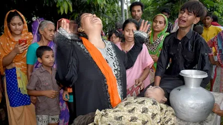 বিয়ের ৩য় দিনে নববধূর লাশ শ্বশুরবাড়ির পুকুরে