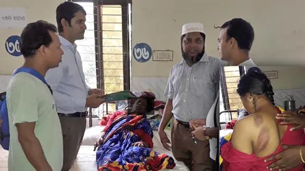 বর্বর নির্যাতনের শিকার গৃহবধূ, অভিযুক্ত স্বামী আটক