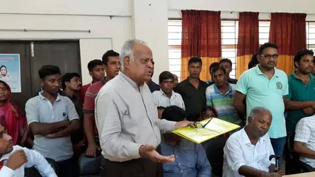 গোপালগঞ্জে হিন্দু মহাজোট নেতার শাস্তি দাবি