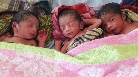 একসাথে তিন কন্যা সন্তানের জন্ম দিলেন জাহানারা