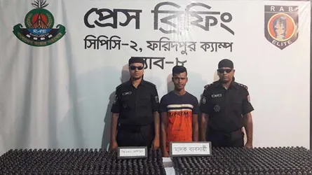 ১ হাজার ৬৩ বোতল ফেন্সিডিলসহ আটক ১