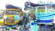 মহাসড়কে অনুমোদনহীন গাড়ি : বাড়ছে দুর্ঘটনা