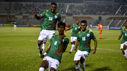 দারুণ জয়ে সাফ ফুটবলে লাল-সবুজ দলের শুভ সূচনা