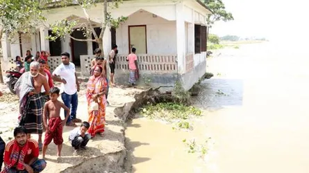 পদ্মার ভাঙ্গনে দিশেহারা রাজবাড়ীর মানুষ