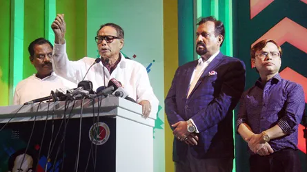 আমরা সমর্থন না দিলে আওয়ামী লীগ ক্ষমতায় আসতে পারত না : এরশাদ