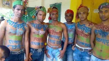 সুনামগঞ্জে বিএনপির মনোনয়ন প্রত্যাশীর পক্ষে অন্যরকম প্রচারণা