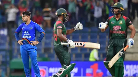 আফগানিস্তানকে চ্যালেঞ্জিং টার্গেট দিল বাংলাদেশ