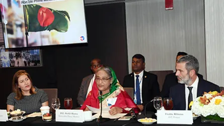 মার্কিন ব্যবসায়ীদের বাংলাদেশের উন্নয়নে অংশ নেয়ার আহ্বান প্রধানমন্ত্রীর