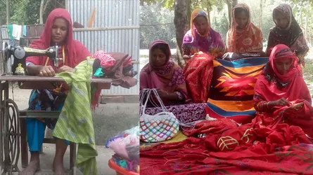 কিশোরগঞ্জের মালা-রুমা বেগমদের স্বাবলম্বী হওয়ার গল্প