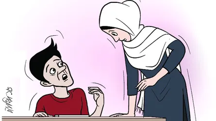 মেয়েটির সাহস একটু বেশি