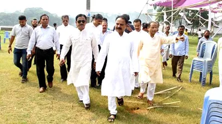 সমাবেশস্থল ঘুরে এলেন বিএনপি নেতারা