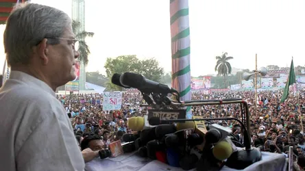 সমাবেশ থেকে মির্জা ফখরুলের ঘোষণা