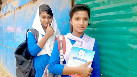 রোহিঙ্গা শিশুরা দেশের বিভিন্ন শিক্ষা প্রতিষ্ঠানে পড়ছে