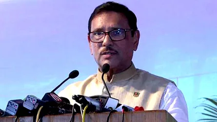 বিএনপির ষড়যন্ত্রের গন্ধ পাচ্ছেন কাদের