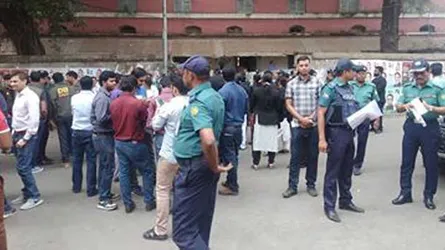 ২১ আগস্ট গ্রেনেড মামলা : আদালত এলাকায় কঠোর নিরাপত্তা