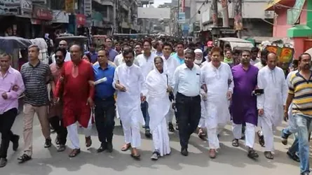 টাঙ্গাইলে আওয়ামী লীগের আনন্দ মিছিল