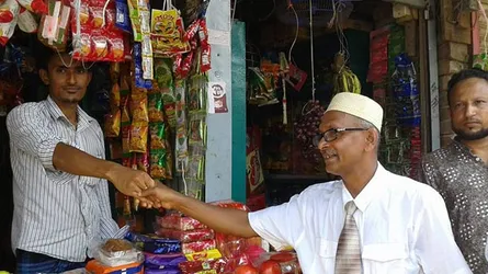 বরগুনা-২ আসনে মনোনয়ন প্রত্যাশী এ্যাড. জাবিরের গনসংযোগ