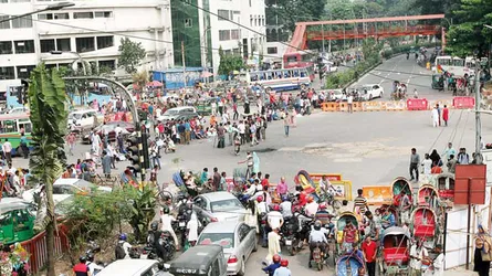 শাহবাগ মোড়ে কর্মসূচি বন্ধে নোটিশ
