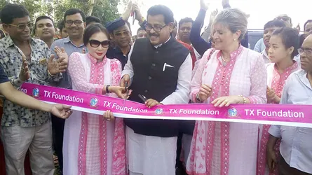 রাণীনগরে টিএক্স-ইসরাফিল আলম ফাউন্ডেশন শিক্ষা ও ট্রেনিং স্কুলের উদ্বোধন