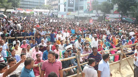 নেতাকর্মীদের ‘কাউয়া কাউয়া’ বলে স্লোগান