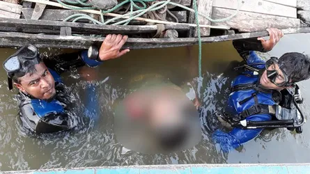 নির্মাণাধীন ব্রিজ থেকে পড়ে শ্রমিক নিহত