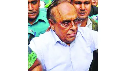 রংপুর কারাগারে ব্যারিস্টার মইনুল হোসেন