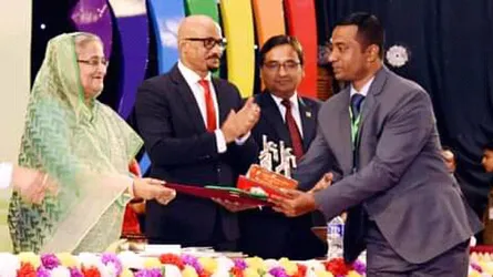 মনোহরদীর মাসুদ সরকার পেলেন জাতীয় যুব পুরস্কার