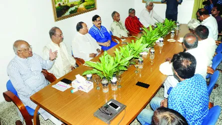 বৈঠকে বসেছেন ঐক্যফ্রন্টের শীর্ষ নেতারা