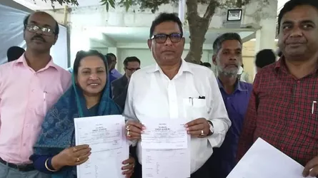 মনোয়নপত্র কিনলেন স্বামী-স্ত্রী দুজনই