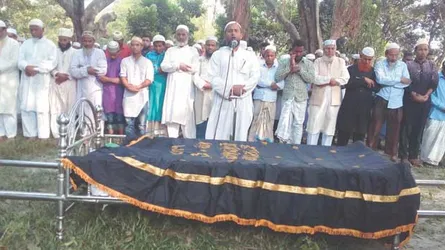 নীলফামারী জামায়াতের সাবেক জেলা আমীরের দাফন সম্পন্ন