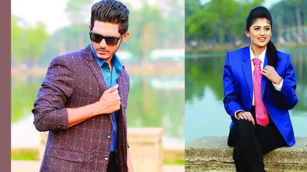 শীত ফ্যাশনে ব্লেজার : রঙের ঝলক