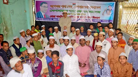 তারেক রহমানের জন্মদিনের কেক এতিমখানায় বিতরণ