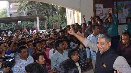 রংপুরে প্রার্থীতা বাছাইয়ে দিনেও সরকার দলীয় প্রার্থীদের শোডাউন
