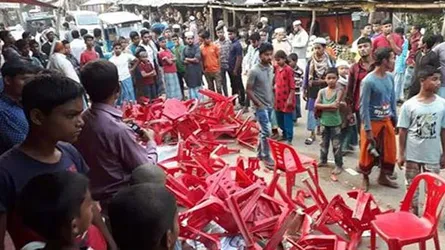 রামুতে ধানের শীষের নির্ধারিত পথসভা শুরুর আগেই তাণ্ডব