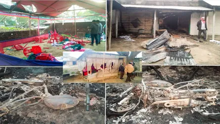 জীবননগরে বিএনপির থানা কার্যালয়সহ ২০টি নির্বাচনী অফিসে অগ্নিসংযোগ!