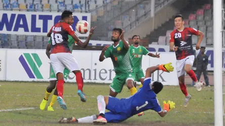 টাইব্রেকারে জিতে স্বাধীনতা কাপের সেমিতে বসুন্ধরা