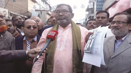 বেগম খালেদা জিয়াকে মুক্ত করতেই নির্বাচনে অংশ নেয়া : আমজাদ হোসেন