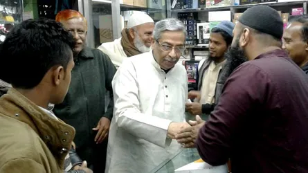 চৌধুরী কামাল ইবনে ইউসুফের গণসংযোগে ব্যাপক জনসমাগম