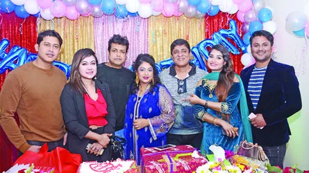 শাবনূরের জন্মদিন উদযাপিত