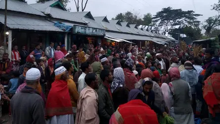 ঈশ্বরগঞ্জে ধানের শীষের গণসংযোগে জনতার ঢল