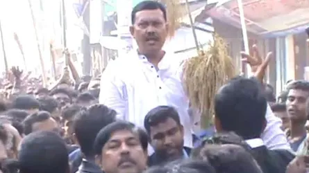 কিশোরগঞ্জ-১ : ধানের শীষের প্রার্থীর ব্যাপক গণসংযোগ
