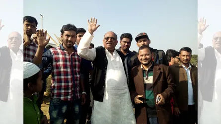 কিশোরগঞ্জ-৫ আসনে ইকবালের গণসংযোগ