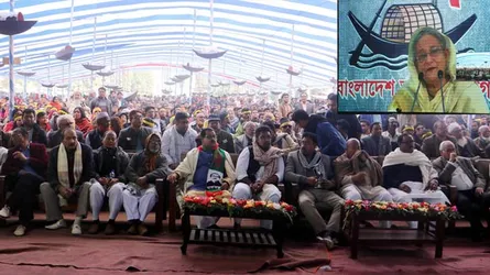 আওয়ামী লীগ উন্নয়নের রাজনীতি করে : শেখ হাসিনা