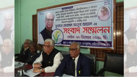 পুলিশি হয়রানি, মামলা-হামলার প্রতিবাদে সুলতান মনসুরের সংবাদ সম্মেলন
