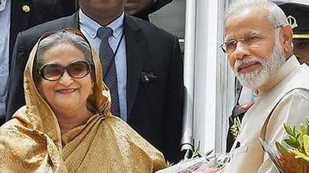 শেখ হাসিনাকে মোদির অভিনন্দন