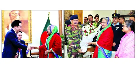 প্রধানমন্ত্রীকে চীন ও ভারতের অভিনন্দন
