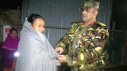 থার্টি ফার্স্ট নাইটে ভালোবাসা কুড়ালেন ব্রিগেডিয়ার জেনারেল সাজেদুল ইসলাম