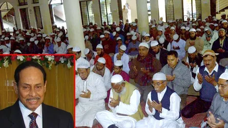 জাপা চেয়ারম্যান এরশাদের রোগমুক্তি কামনায় দোয়া মাহফিল