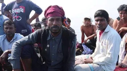 মেঘনা নদীর তলদেশে খোঁজ পাওয়া গেছে ডুবে যাওয়া ট্রলারের