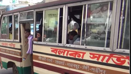‘আমার কথায় যাত্রী উঠাবি, না হলে হাজিরা কাটা’
